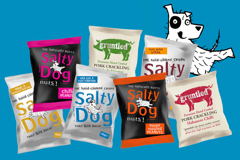 Introducing the Salty Dog Snack Box!